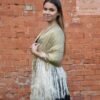 1920s lame shawl