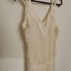 1940s tulle and velvet lace dress