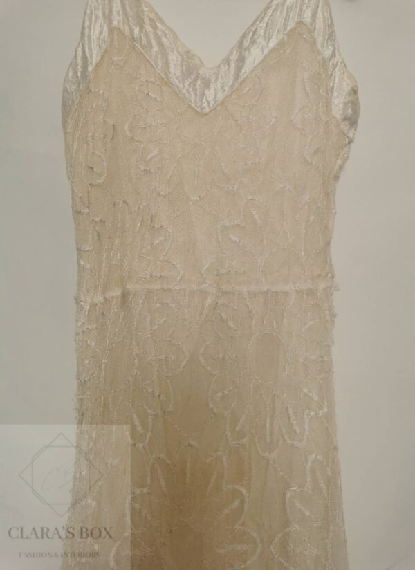 1940s tulle dress