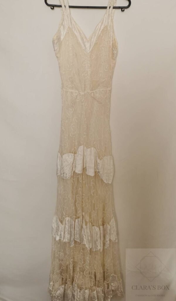 1940s tulle dress