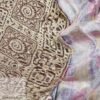 1920s lame flapper dress with tie-dye, mermaid effect