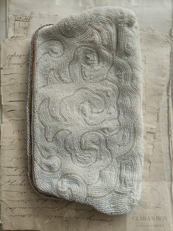 1940s beaded clutch,