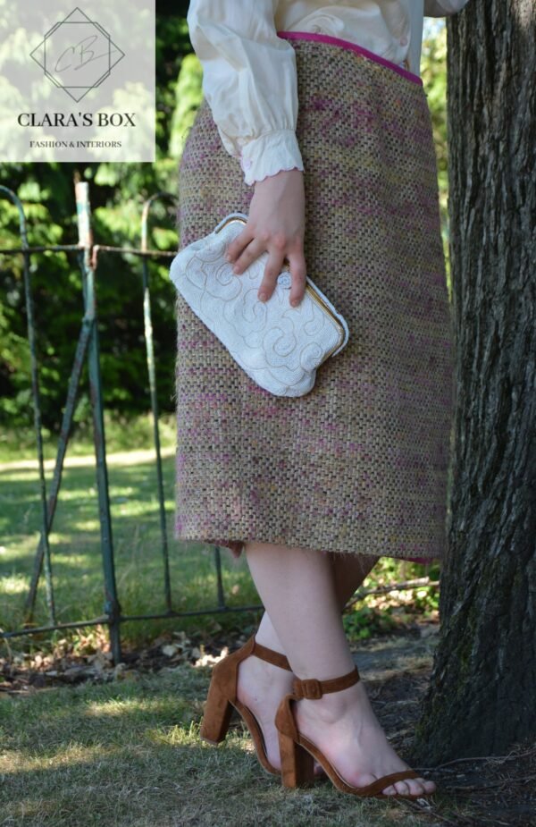 1940s beaded clutch,