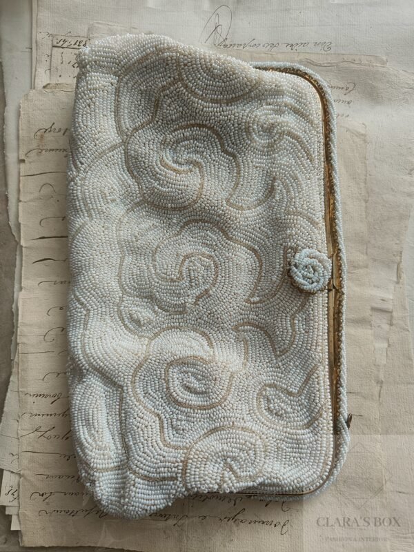 1940s beaded clutch,