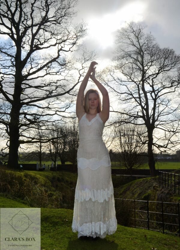1940s tulle dress