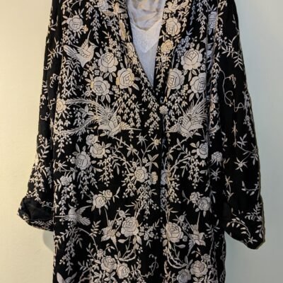 1920s Chinese embroidered coat