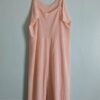 1930s embroidered lingerie, Art Deco silk slip dress