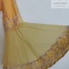 1970s orange Gunne Sax Style maxi dress